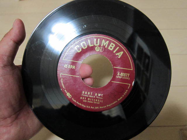 Guy Mitchell - Rock-A-Billy 45 single record Vintage rockabilly gai Mitchell lock n roll EP R&R party 1950\'s