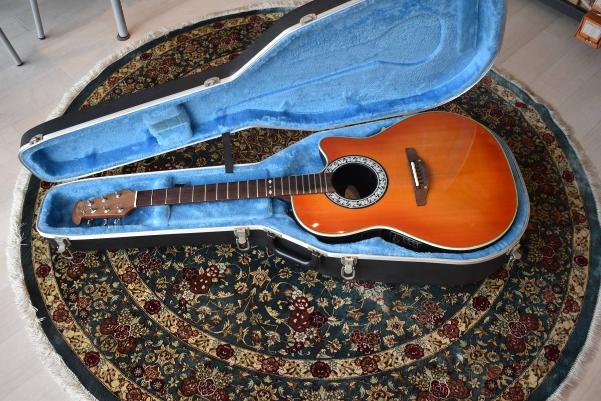 【楽器　ギター】Ovation No.1860 オベーション　エレクトリックアコースティックギター Made in USA 中古美品 ハードケース付き_画像1