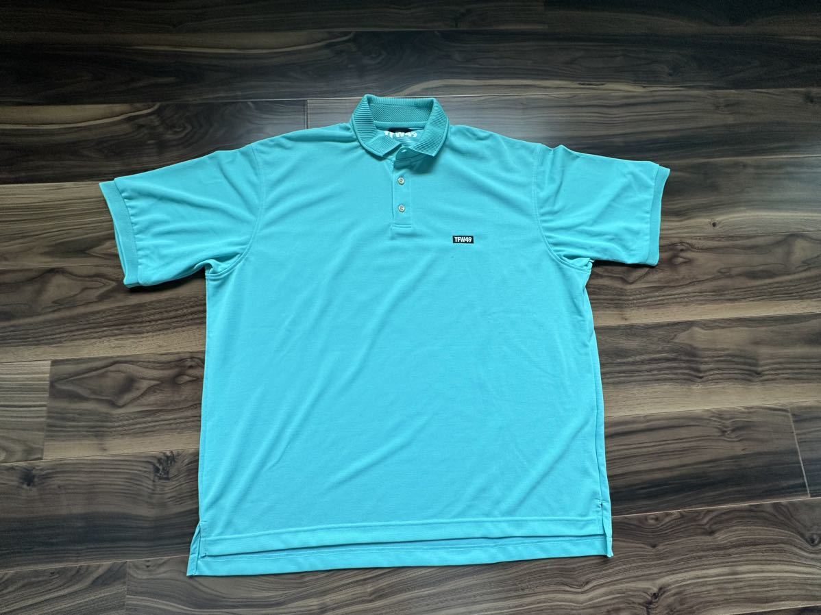 【TFW49】ポロシャツMサイズ（Lサイズ相当）メンズゴルフウェア　リンドバーグジーフォア