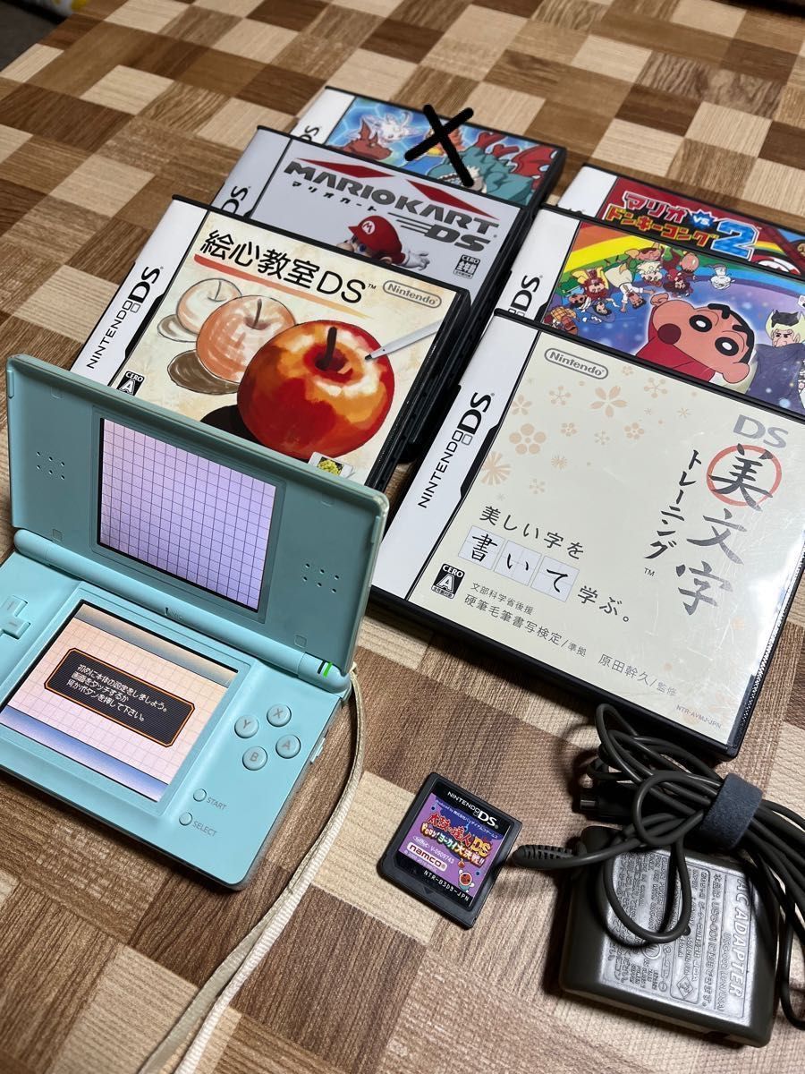 NINTENDO DS lite 本体　ソフト6本セット