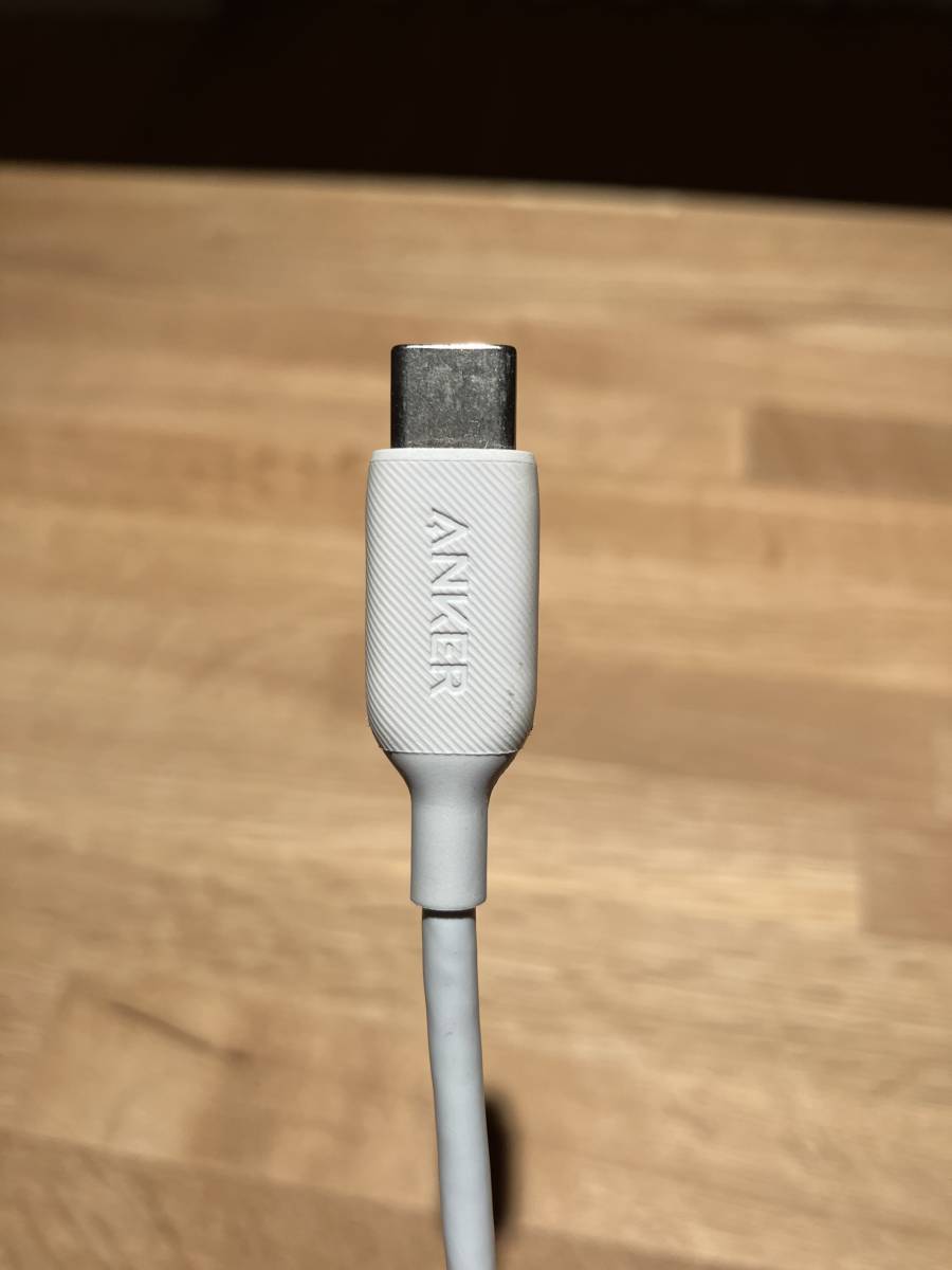Anker PowerLine III USB-C PD 60W & USB-C 2.0 充電・通信ケーブル 30cm 0.3m ホワイト_画像2