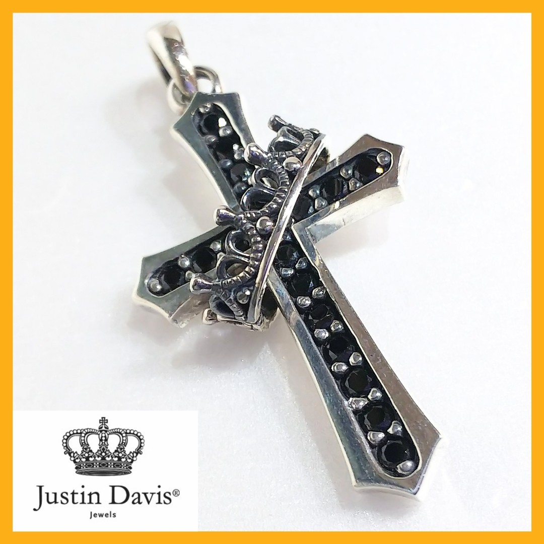 10％OFF】 ジルコニア SV925 CROWN with CROSS ペンダントトップ