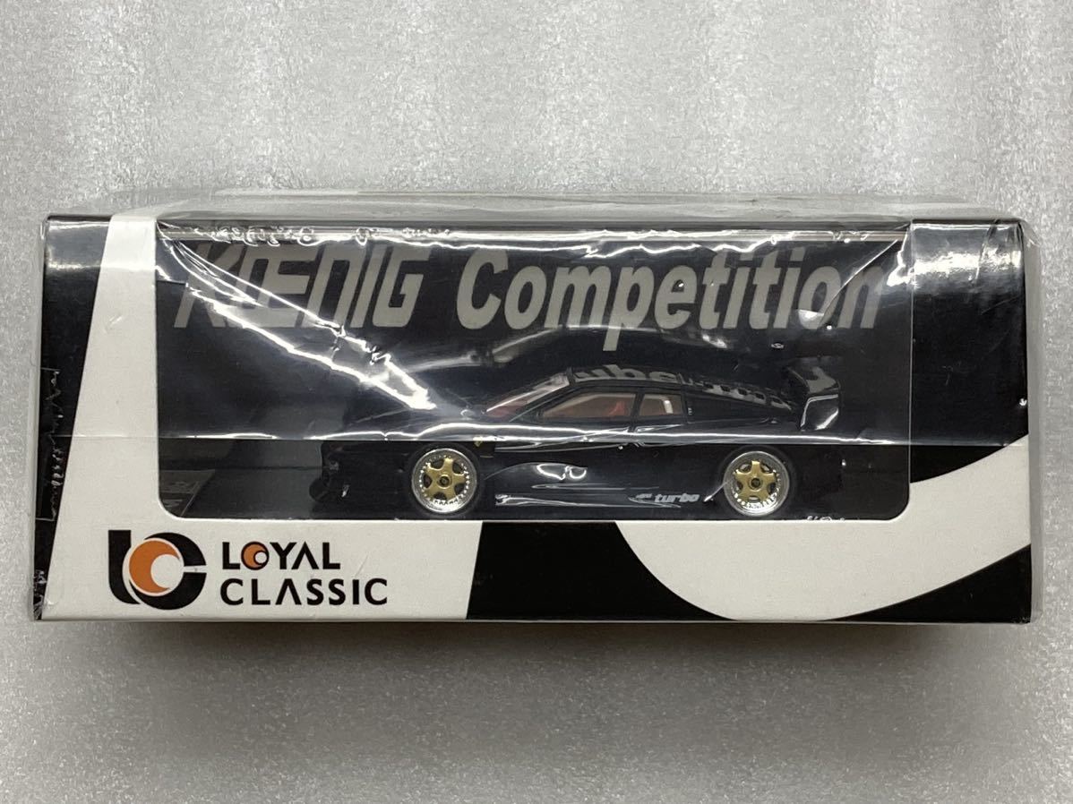 即決 Loyal Classic 1/64 フェラーリ テスタロッサ ケーニッヒ コンペティション ブラック 未開封品 限定 希少 絶版の画像1