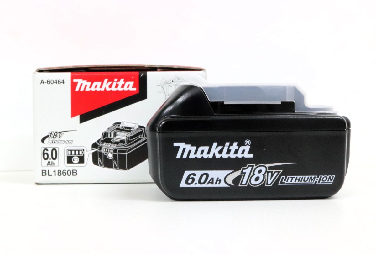 数量限定価格!! makita ◎5236-2 未使用に近い 6.0Ah 18V BL1860B