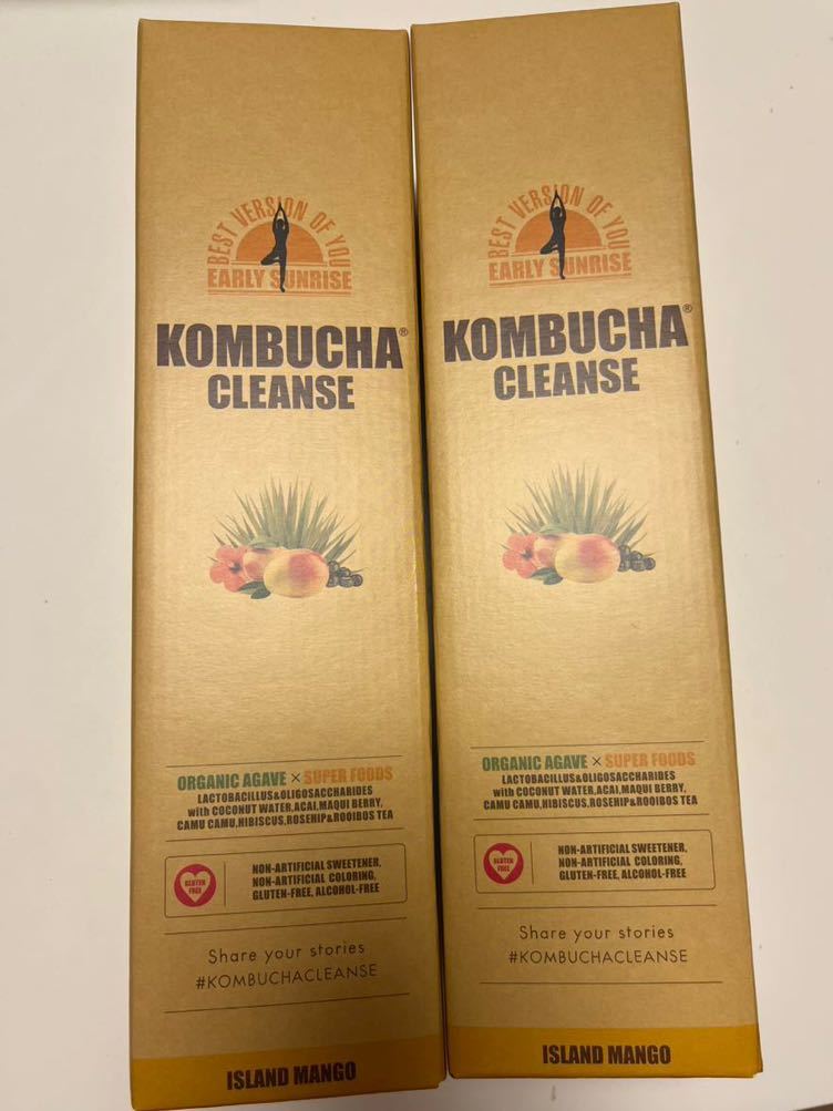 KOMBUCHA コンブチャクレンズ 720ml ２箱セット 新品未開封 送料無料｜PayPayフリマ