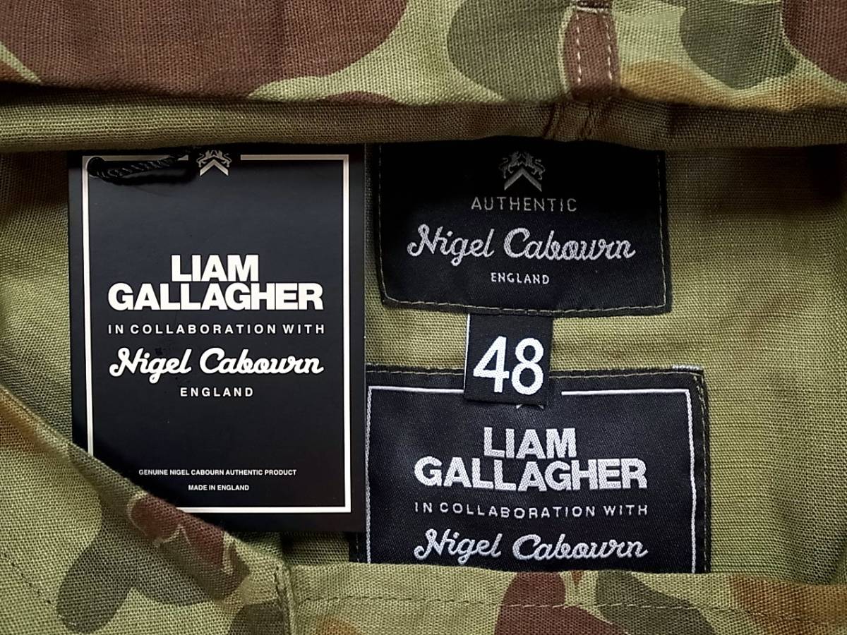 LIAM GALLAGHERリアムギャラガー × Nigel Cabournナイジェルケーボン ブリティッシュアーミースモック size48