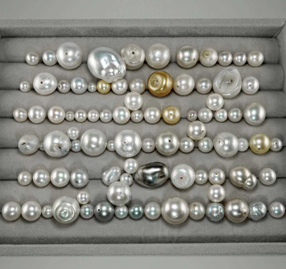超安い品質 △おまとめ天然南洋白蝶パール 最高級 jewelry ジュエリー