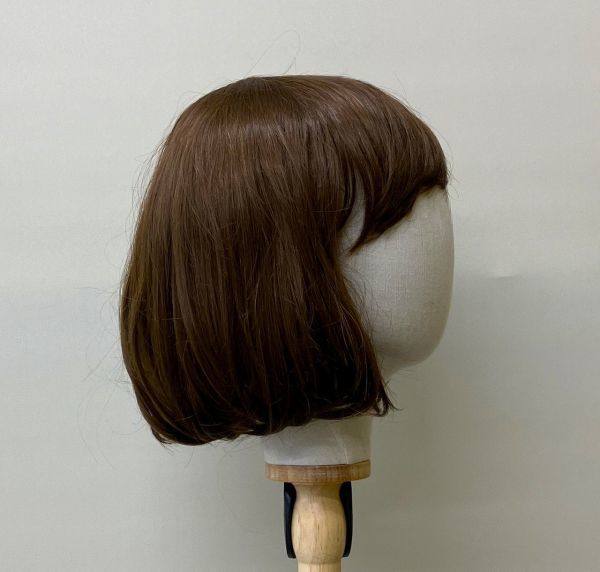 CR11261 WG⑤[ fashion ] new goods full wig Bob Karl ash Brown heat-resisting natural ime changer small face with translation lady's 