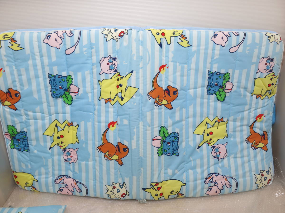 ① for children mattress ... set folding Pokemon bedding . daytime .