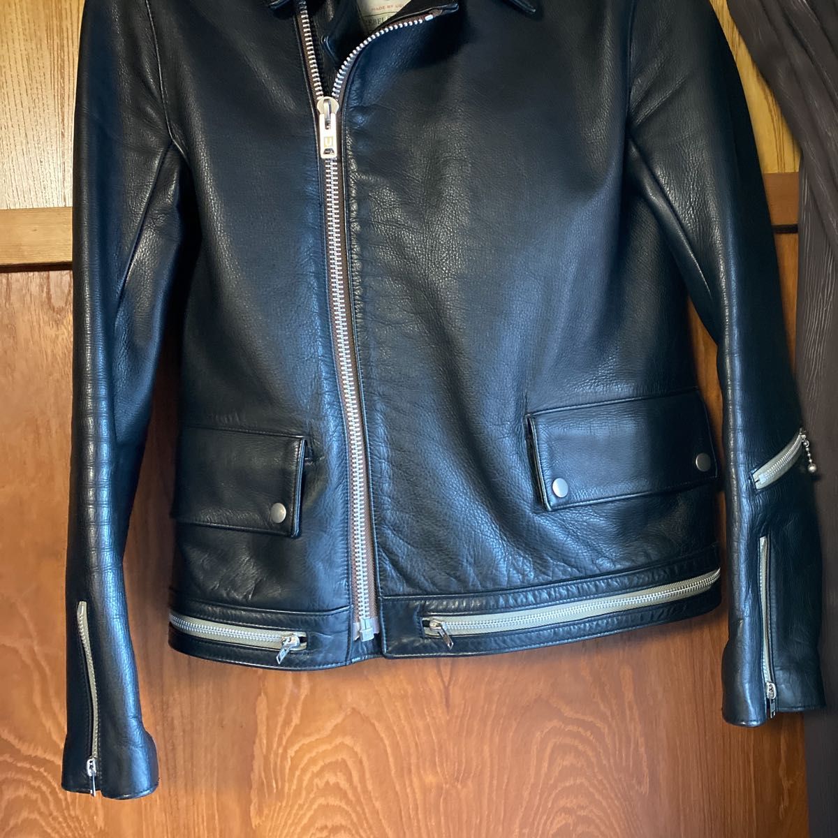 美品 UNDERCOVER アンダーカバー ワンスター ダブルライダース 2-