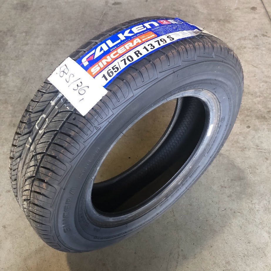 送料別 新品 1本 (CCC.8) 165/70R13 79S FALKEN SINCERA SN828 2015製造 訳アリ_画像1