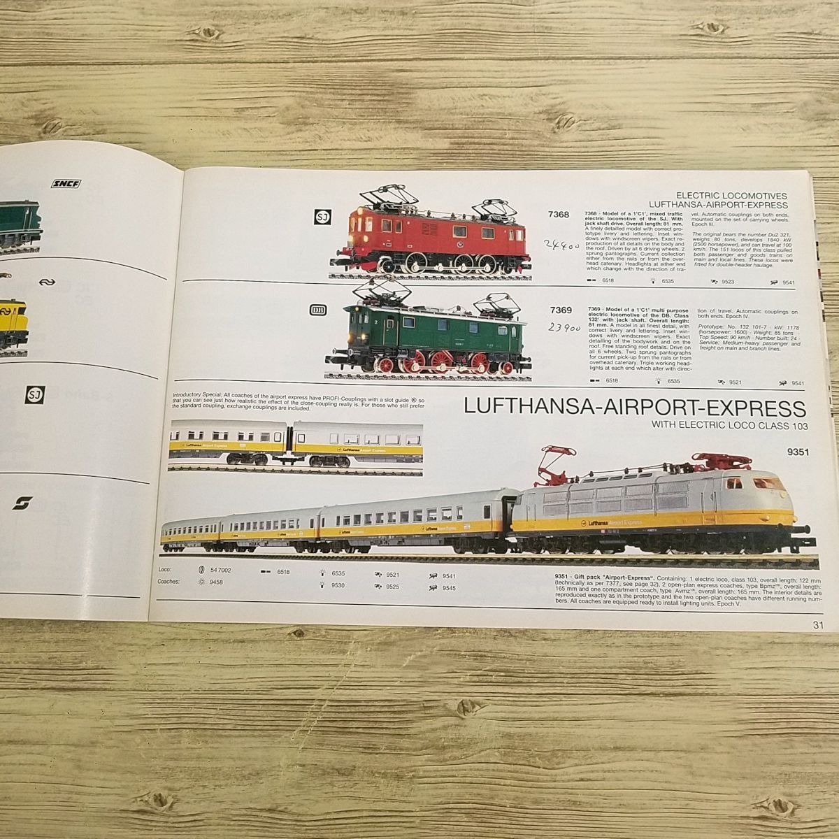 鉄道模型[フライシュマン・カタログ 1995-96 FLEISCHMANN : The model railway for experts 1995／96] 英語【送料180円】_画像10