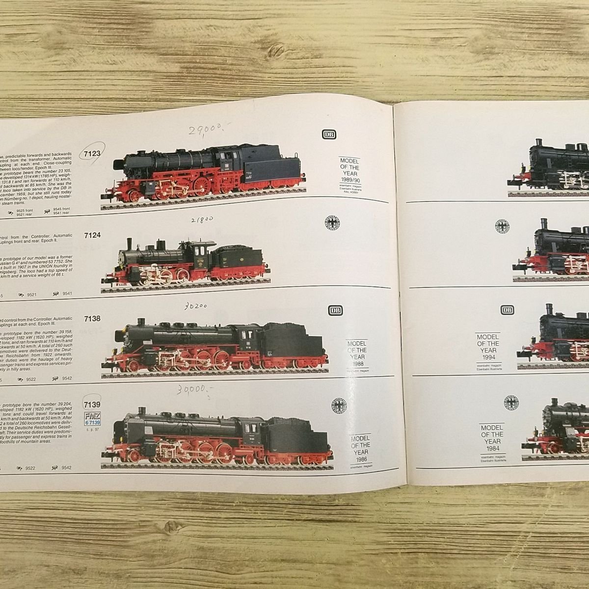 鉄道模型[フライシュマン・カタログ 1995-96 FLEISCHMANN : The model railway for experts 1995／96] 英語【送料180円】_画像9