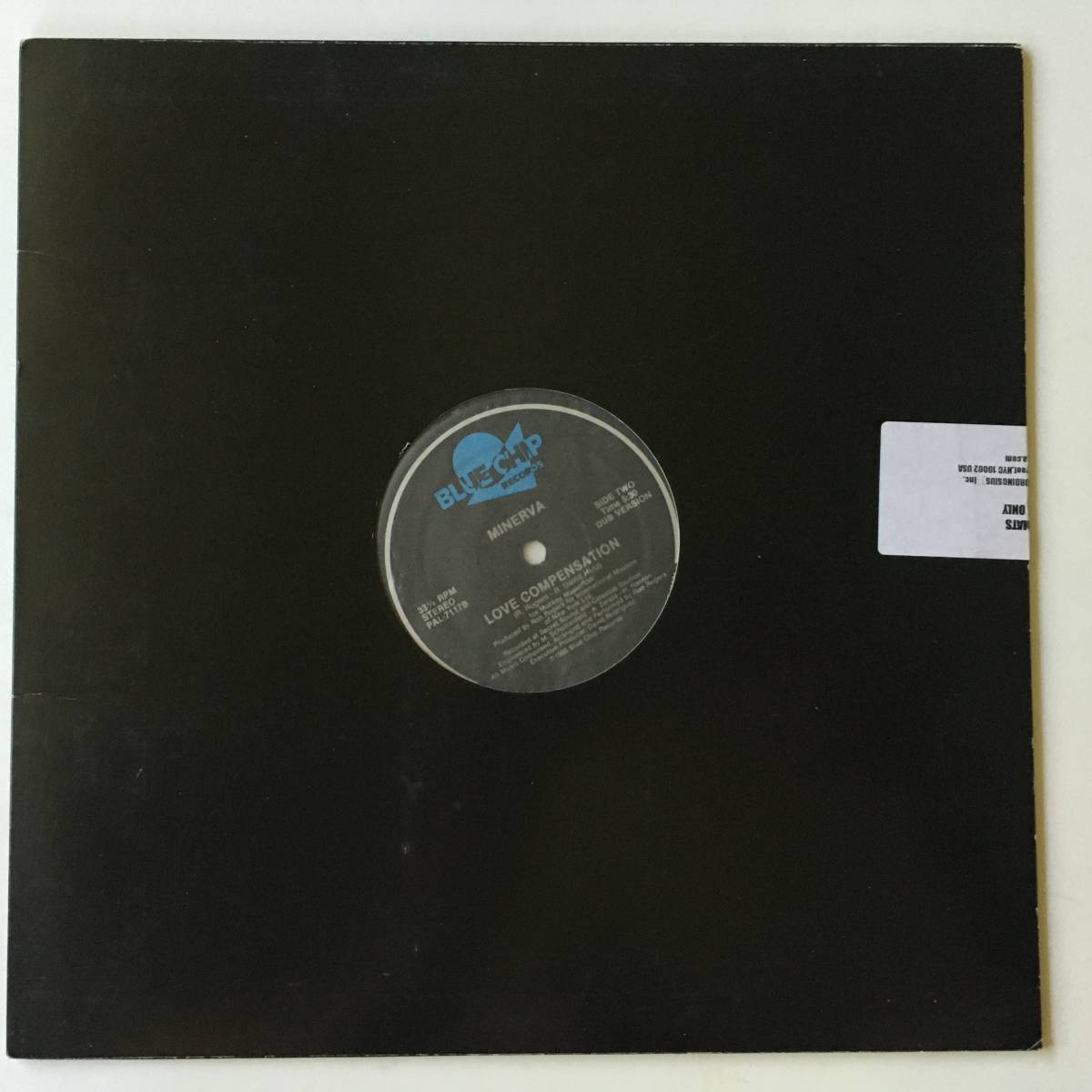 23812●Minerva - Love Compensation/PAL-7117/Charlie Lagond/12inch LP アナログ盤_画像2