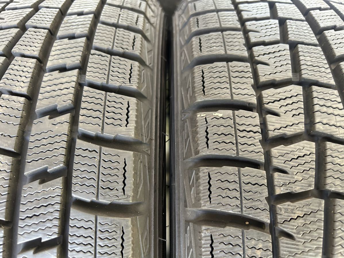 DUNLOP 185/55R16 WINTER MAXX 超バリ山スタッドレスホイール付き4本、9.32mm、16×6J、+53、100/H4、、フィット、シャトル、グレイスに_画像8