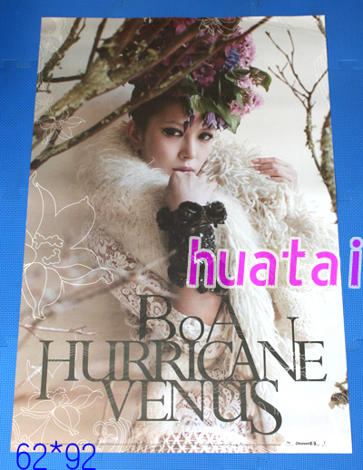 BoA ボア Hurricane Venus 告知ポスター_画像1