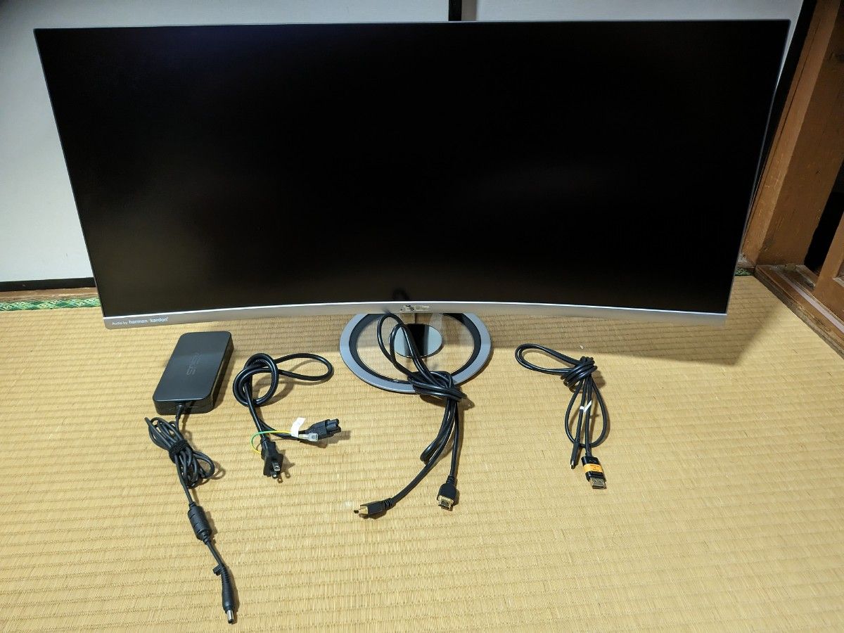 ASUS MX34VQ ウルトラワイドモニター 美品 - タブレット