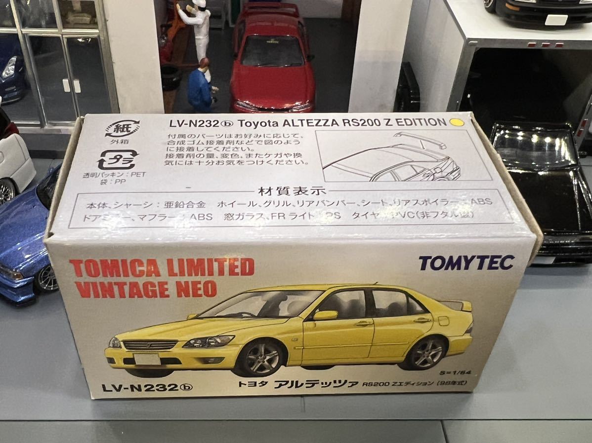 トミカリミテッドヴィンテージ トヨタ アルテッツァ カスタム品 1/64 スタンス 走り屋 旧車 トミカ  USDM ドリフトエンケイの画像9