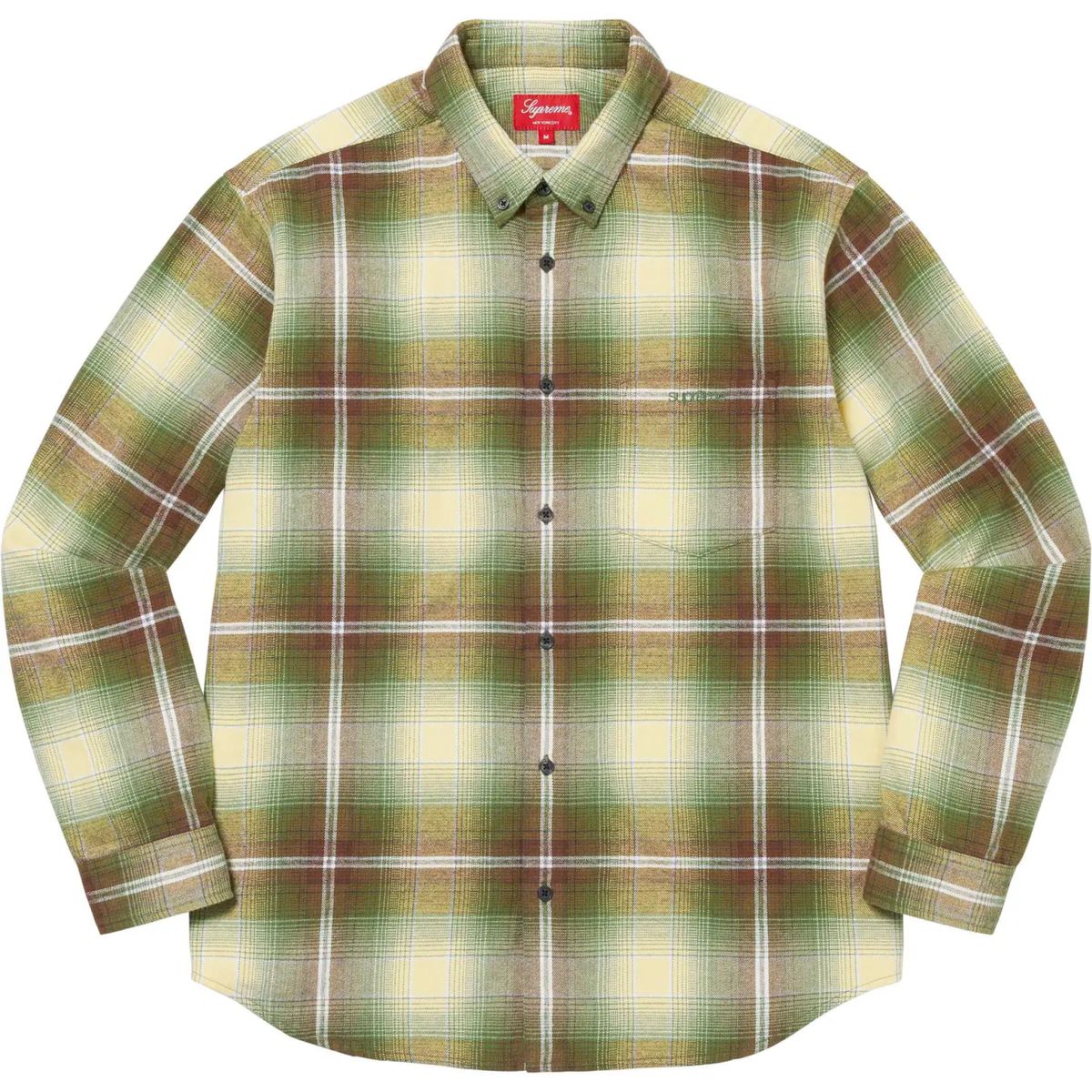 supreme Shadow Plaid Flannel Shirt|PayPayフリマ