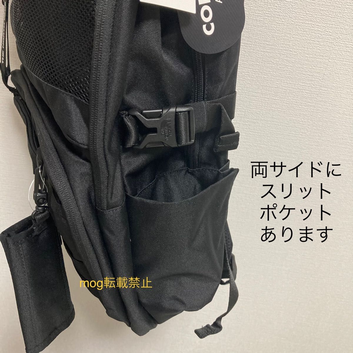 THE NORTH FACE 新品タグ付 ノースフェイス【ウォレット付 黒 THE NORTH FACE 新品タグ付 ノースフェイス【ウォレット付 黒