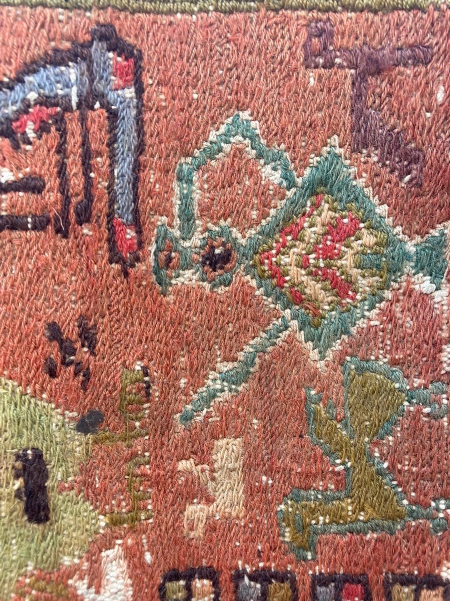トルコ キリム絨毯 ハンドメイド 110×180cm-