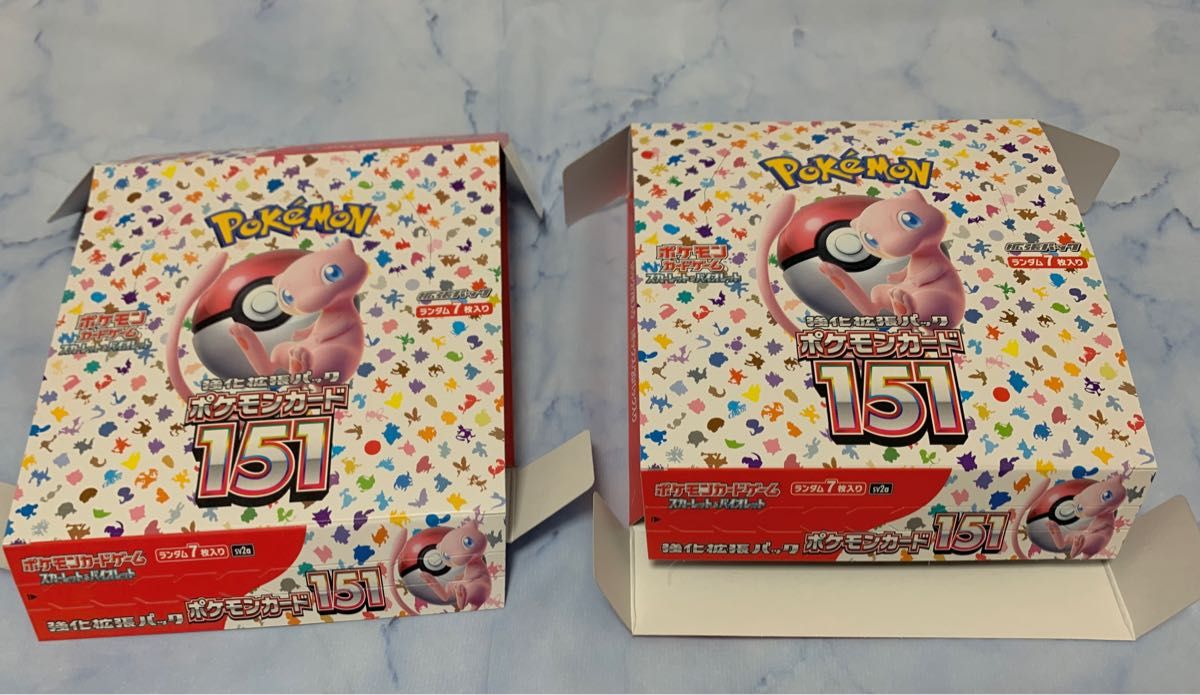 ポケモンカード 151 空箱 ペリペリ有ります|Yahoo!フリマ(旧PayPay