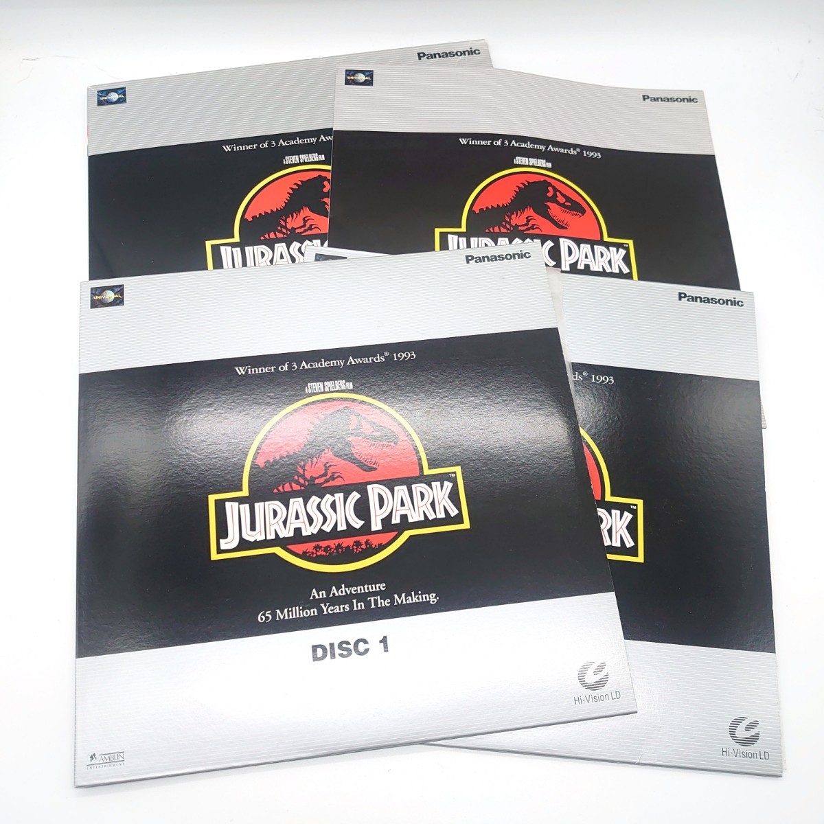 JURASSIC PARK Hi-Vision LDju lachic park Hi-Vision laser disk Panasonic Western films retro that time thing rare rare tp-22x957