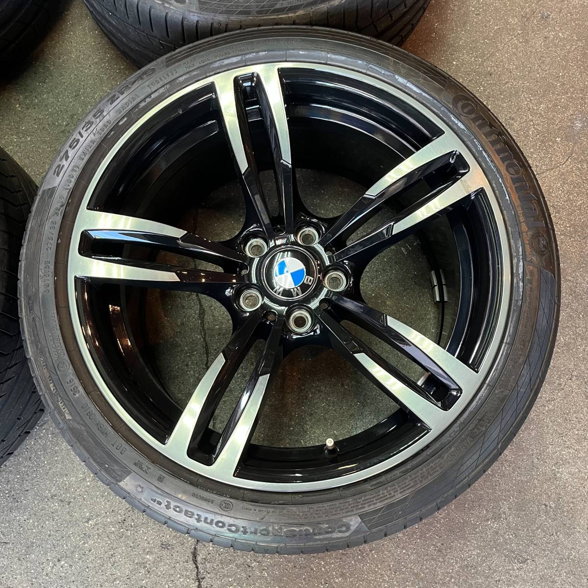 激安中古タイヤホイールSET BMW M4 純正 [ F80 F82 F87 M2 M3 5/120 9-19 10-19 competition コンペ コンペティション ]の画像10