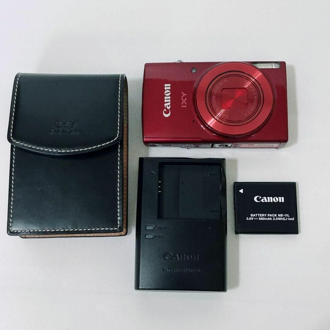 第一ネット 【美品】Canon IXY 190 RED レッド キヤノン デジタル