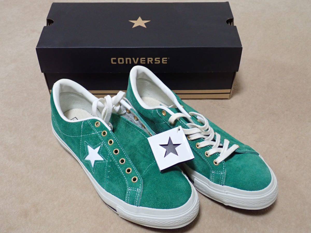未使用】CONVERSE ONE STAR Green コンバース ワンスター スエード