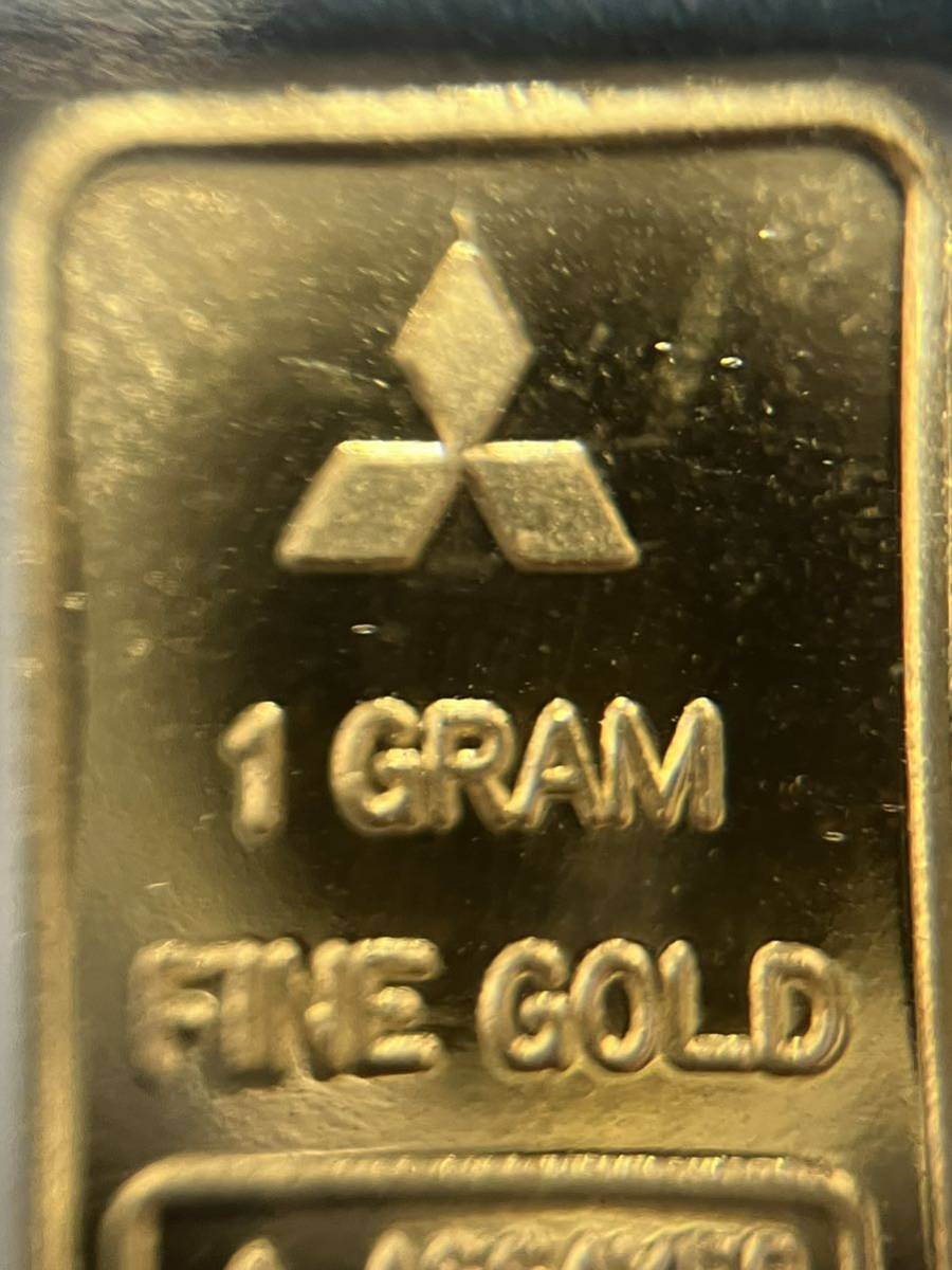 純金 インゴット 4個セット/24金 三菱マテリアル 1g K24 INGOT 純金 インゴット 4個セット/24金 三菱マテリアル 1g K24 INGOT