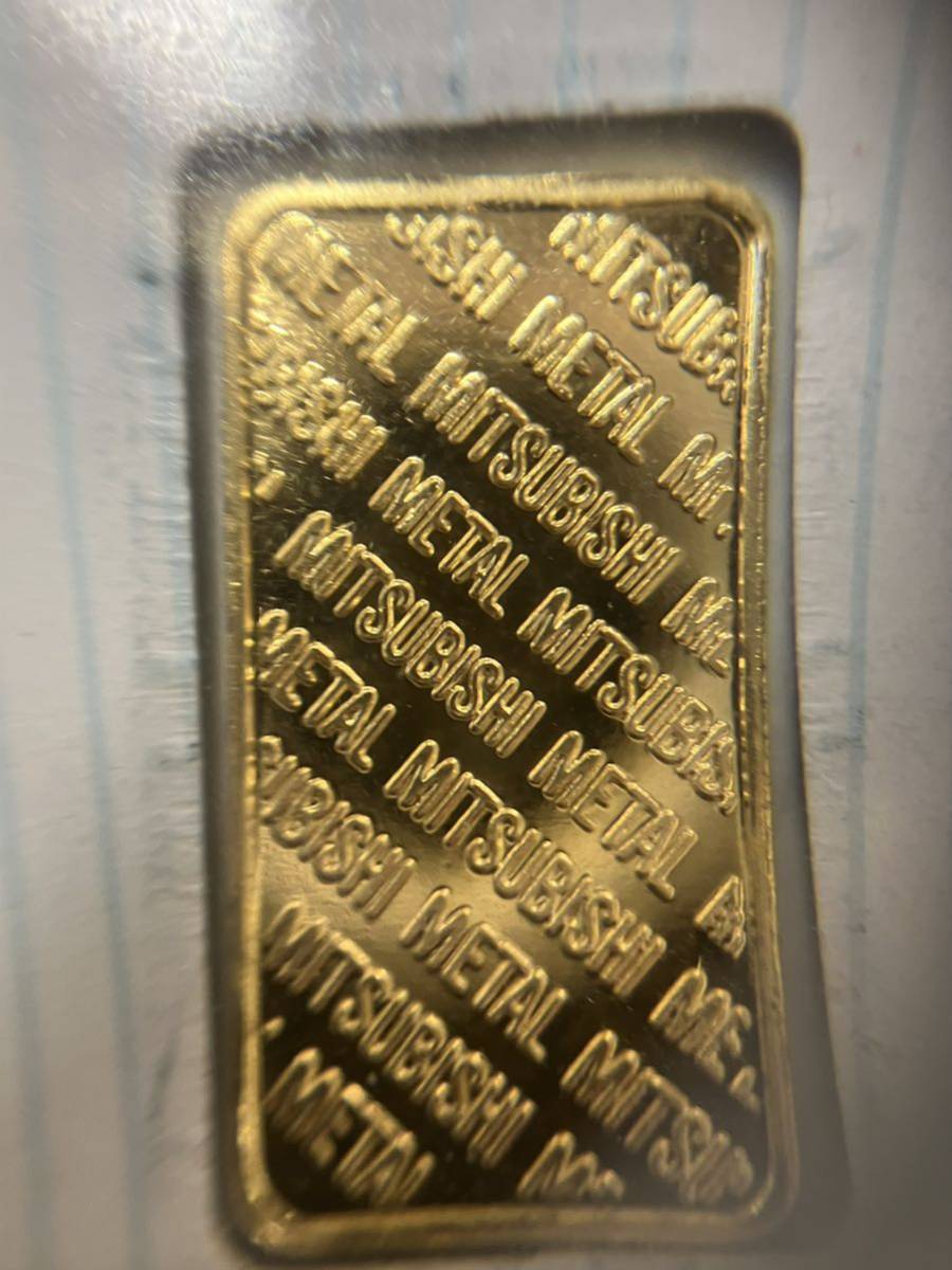 純金 インゴット 4個セット/24金 三菱マテリアル 1g K24 INGOT 純金 インゴット 4個セット/24金 三菱マテリアル 1g K24 INGOT