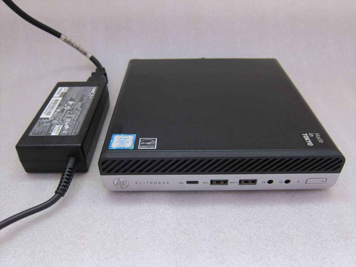 豪華 EliteDesk HP 800 i5-8500T/8GB/500GB/Windows10/小型