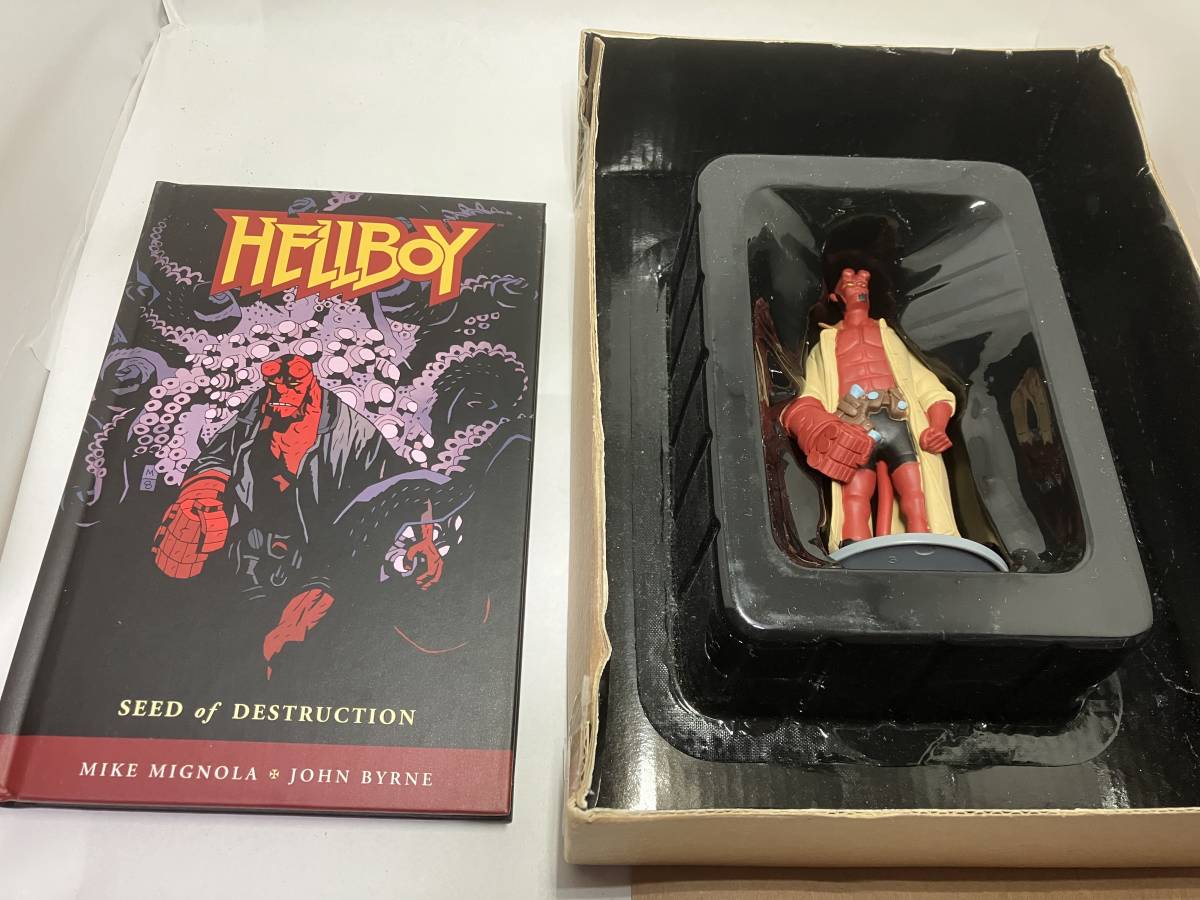 海外版　ヘルボーイ/HELLBOY　BOOK　AND　FIGURE　BOXED　SET　フィギュア付きコミック　SEED　of　DESTRUCTION　破滅の種子_画像3