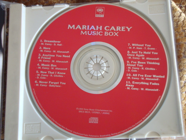 マライアキャリー　MUSIC BOX　MARIAH CAREY_画像4
