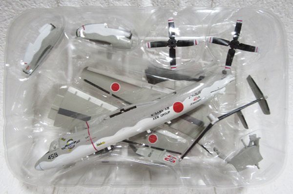WF2011(夏)限定 E-2C 航空自衛隊40周年記念塗装 三沢基地 601飛行隊 459号機 1/144 F-toys エフトイズ ワンフェス限定 ホークアイ JASDF_ブリスターの上から。