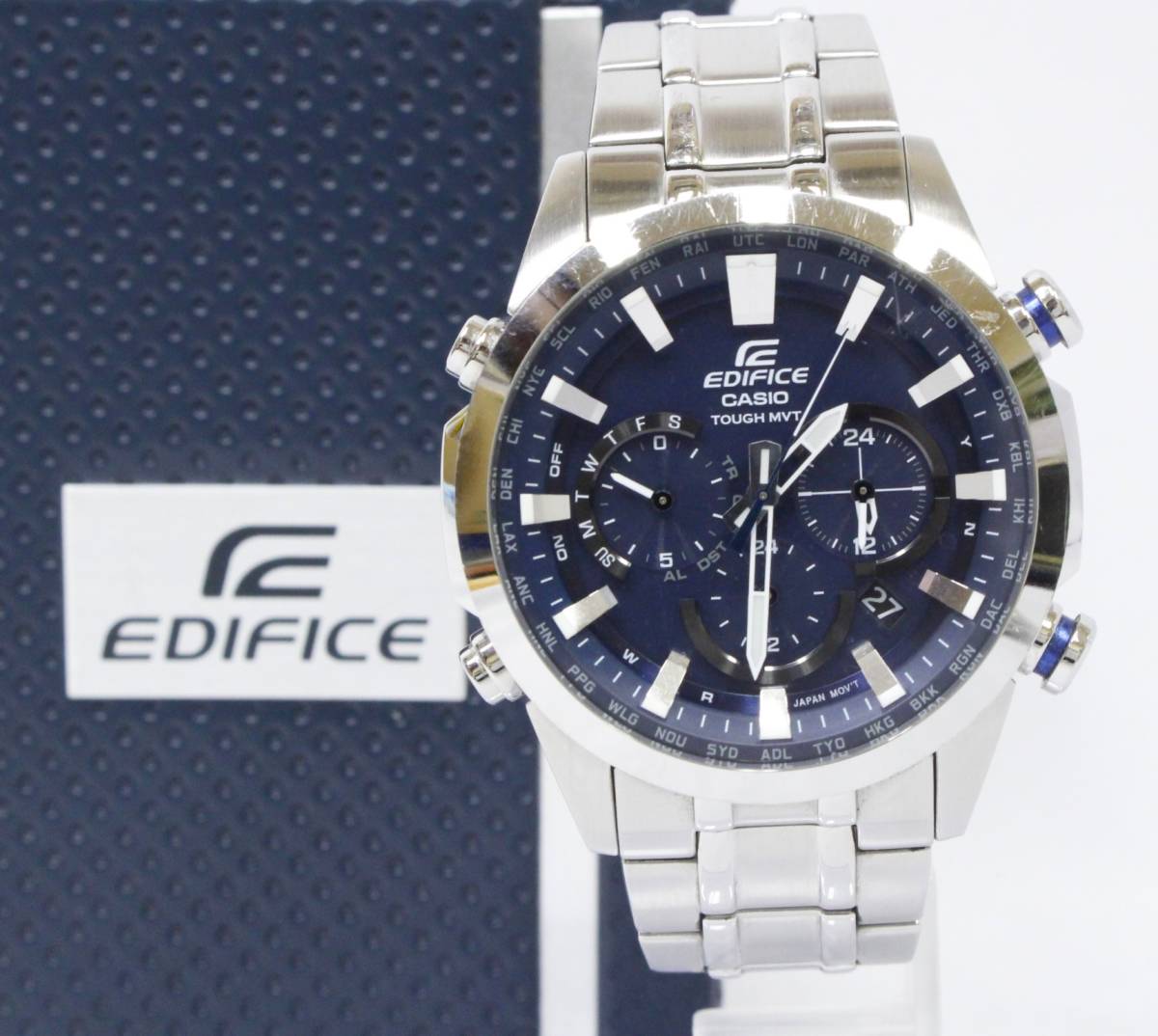 ワンピなど最旬ア！ CASIO【EDIFICE】タフソーラー エディフィス