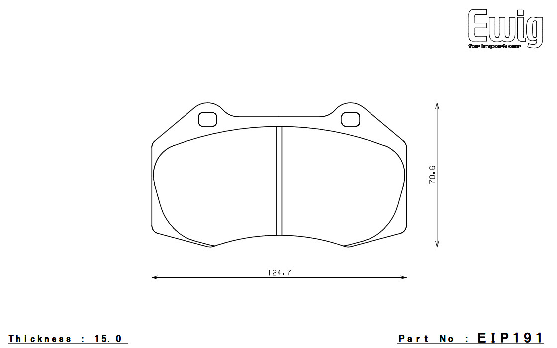 ENDLESS Endless тормозные накладки MX72 для одной машины комплект FIAT ABARTH Grande Punto 199143 EIP191MX72+EIP233MX72