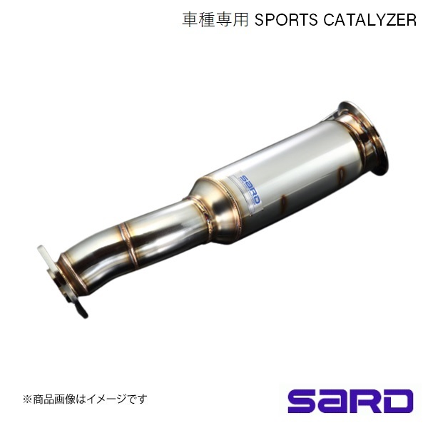 SARD/サード スポーツキャタライザー 触媒 TOYOTA/トヨタ ソアラ E-JZZ30 4AT H3年5月～H8年8月 89300_画像1