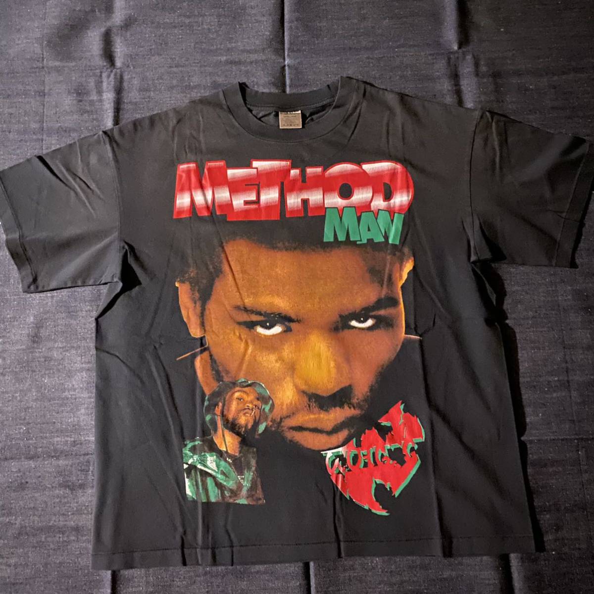 XL WU-TANG CLAN METHOD MANウータンクラン (Vintage rap tee XL WU-TANG CLAN METHOD MANウータンクラン (Vintage rap tee