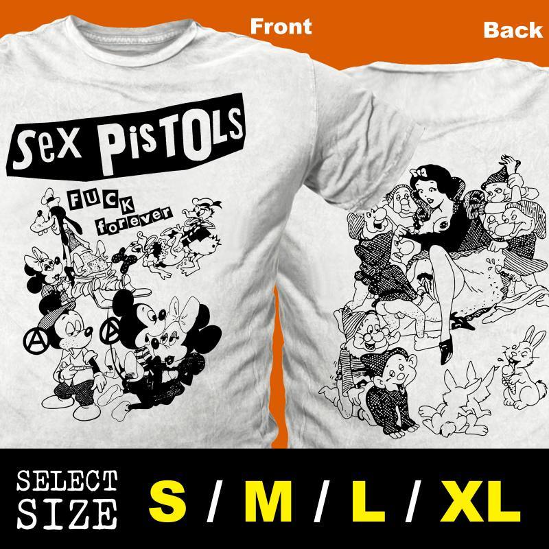 S～XL☆白【新品・即決】Sex Pistols Clash Punk Sid ピストルズ シド・ヴィシャス ダムド PIL パンク Rock R&R Swindle Damned 70s_画像1