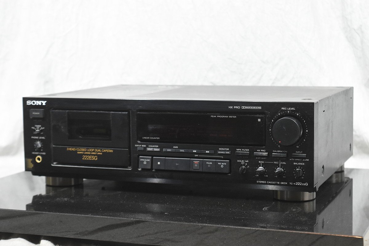 Yahoo!オークション - SONY/ソニー カセットデッキ TC-K222ESG Yahoo!オークション - SONY/ソニー カセットデッキ TC-K222ESG