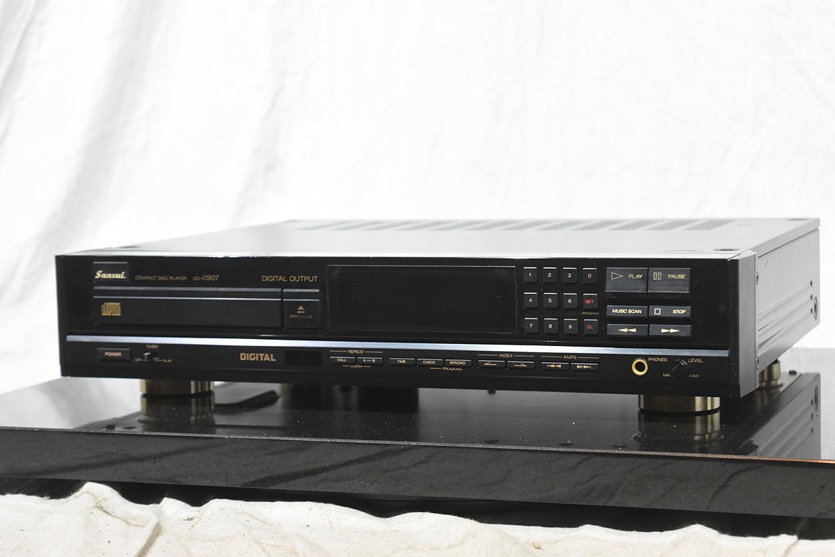 Yahoo!オークション - SANSUI/サンスイ CDプレーヤー CD-α907 Yahoo!オークション - SANSUI/サンスイ CDプレーヤー CD-α907