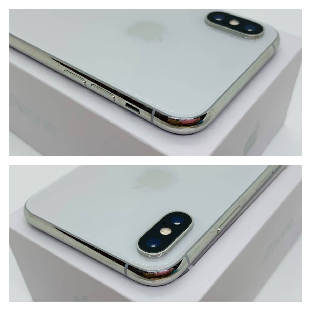 A上美品】iPhone Xs シルバー 512 GB SIMフリー 本体-