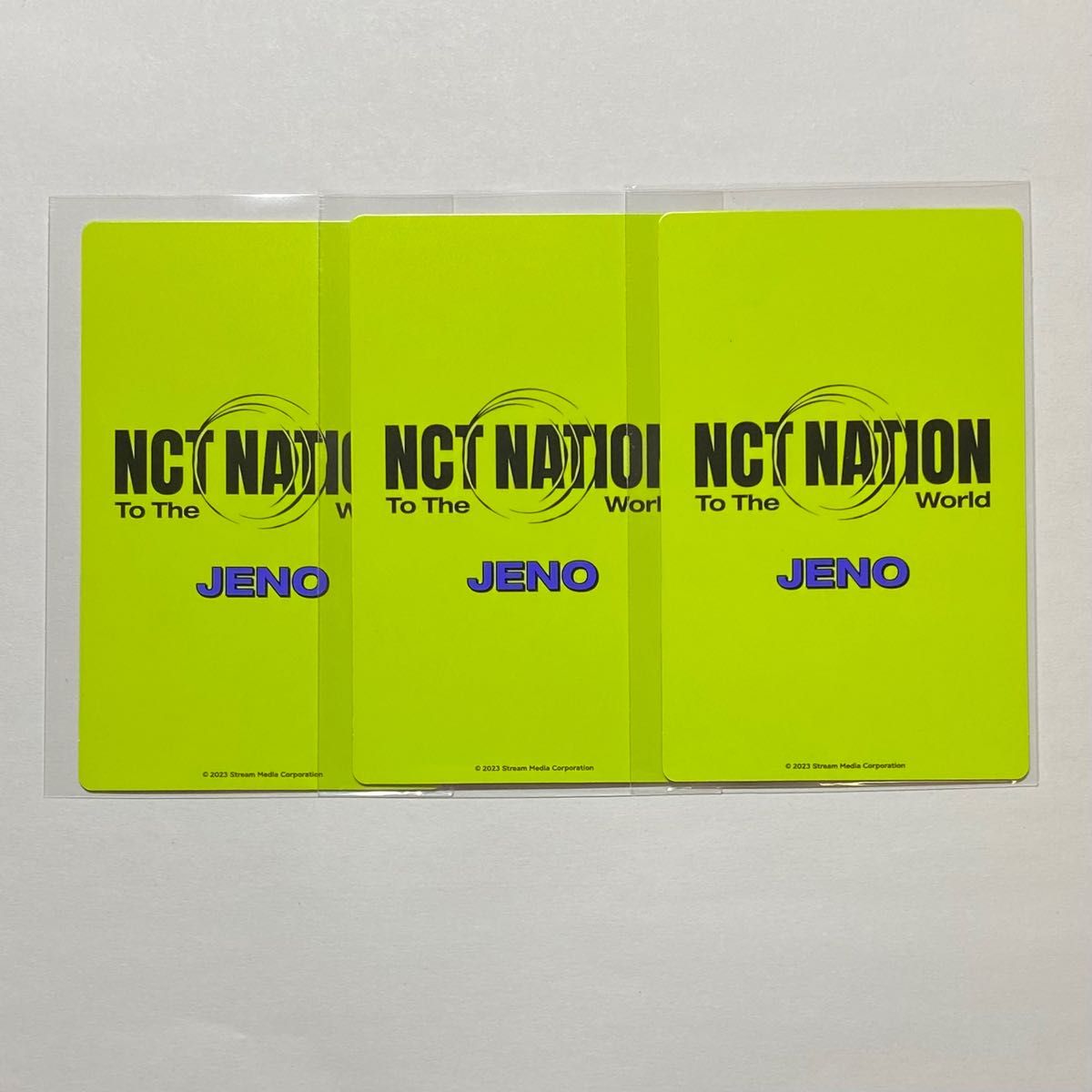 NCT NATION ジェノ トレカ コンプリート セット コンプ jeno NCTDREAM セット DREAM