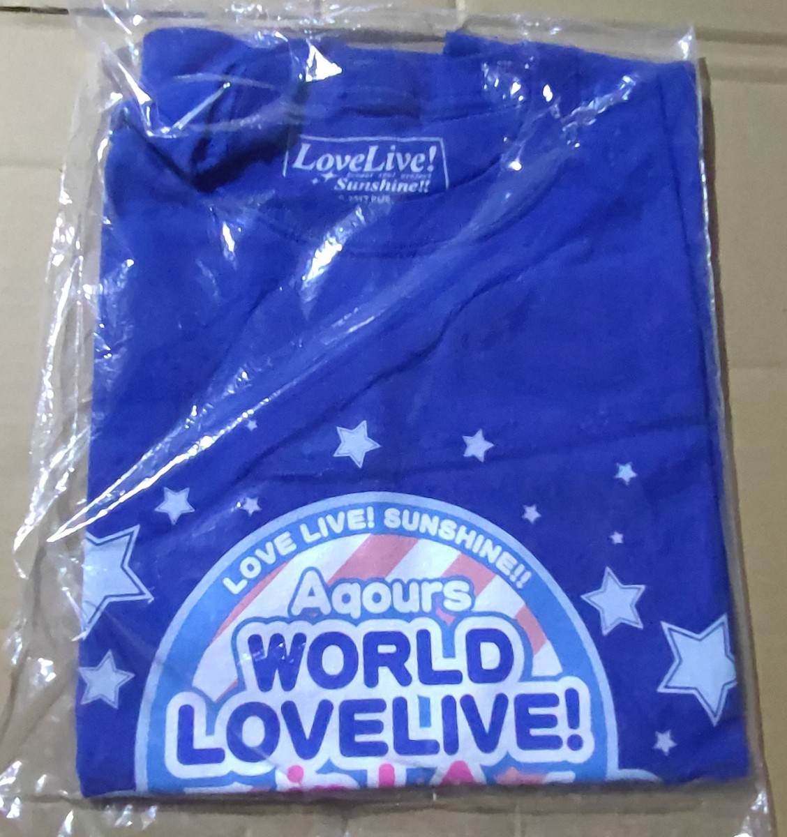 ラブライブ!サンシャイン!! Aqours World Love Live! in LA BRAND NEW WAVE Tシャツ (M) Anime Expo 2019限定_画像3