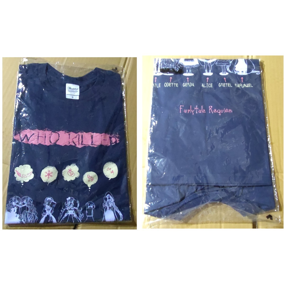 [未開封] ライアーソフト フェアリーテイル・レクイエム Tシャツ Sサイズ 絵:大石竜子 リンゴホッペターの画像1