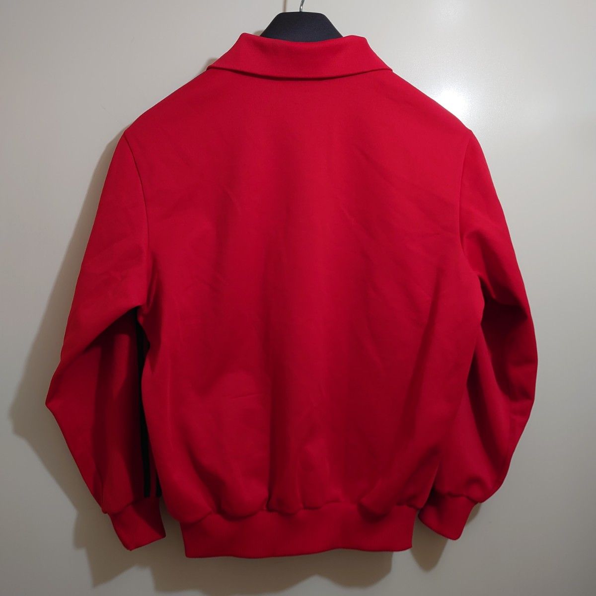 美品 70年代 アディダス ジャージ レッド size L デサント 美品 70年代 アディダス ジャージ レッド size L デサント