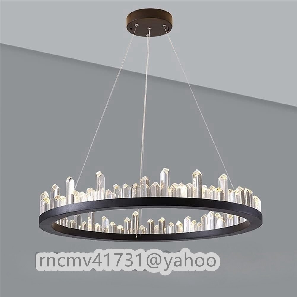 81SHOP」極美品☆モダンな LED クリスタル シャンデリア 81SHOP」極美品☆モダンな LED クリスタル シャンデリア