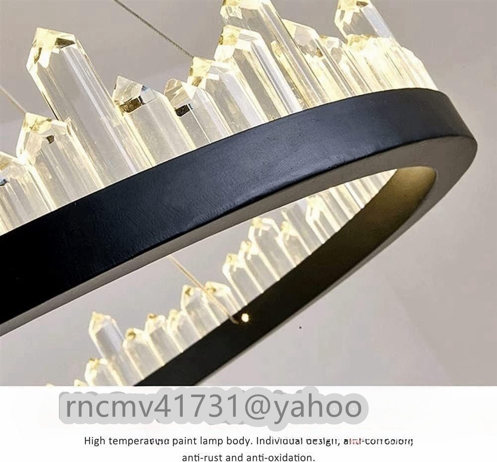 81SHOP」極美品☆モダンな LED クリスタル シャンデリア 81SHOP」極美品☆モダンな LED クリスタル シャンデリア